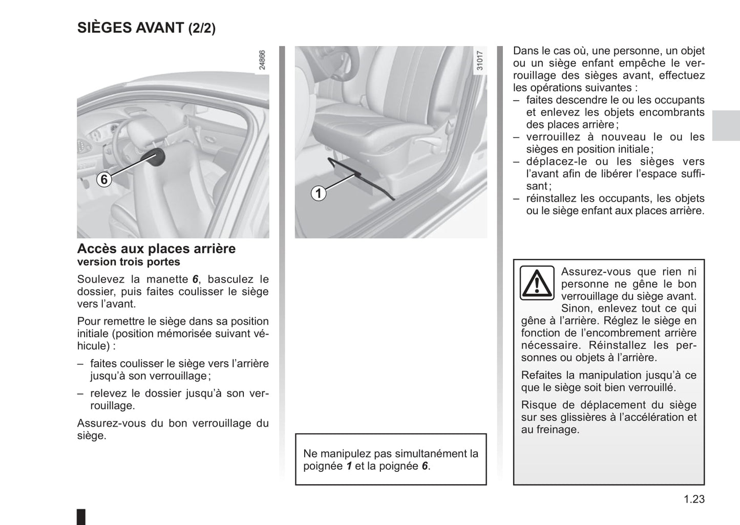 2012-2013 Renault Clio Owner's Manual | French