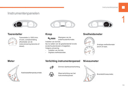 2015-2017 Peugeot 208 Bedienungsanleitung | Niederländisch