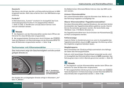 2006-2009 Audi Q7 Owner's Manual | German