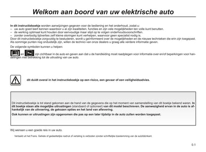 2019-2020 Renault Kangoo Z.E. Bedienungsanleitung | Niederländisch