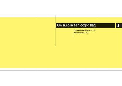 2008-2009 Kia Sorento Owner's Manual | Dutch