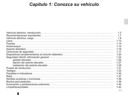 2018-2019 Renault Twizy Owner's Manual | Spanish