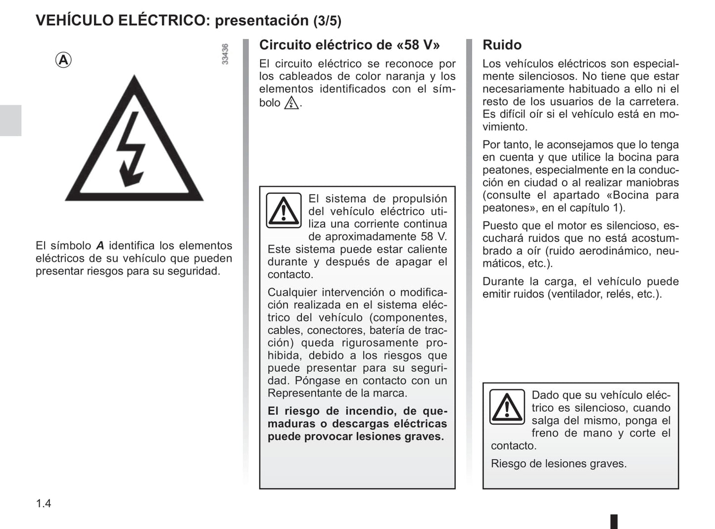 2018-2019 Renault Twizy Owner's Manual | Spanish