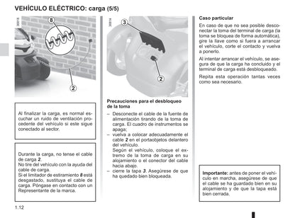 2018-2019 Renault Twizy Owner's Manual | Spanish