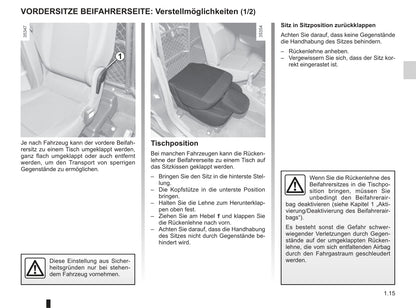 2013-2020 Dacia Dokker Bedienungsanleitung | Deutsch