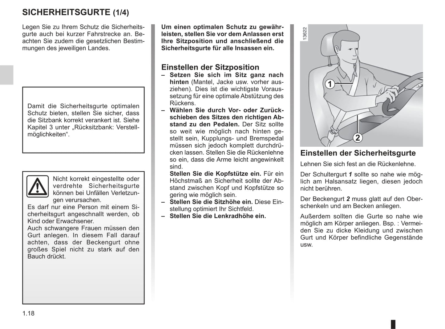 2013-2020 Dacia Dokker Bedienungsanleitung | Deutsch