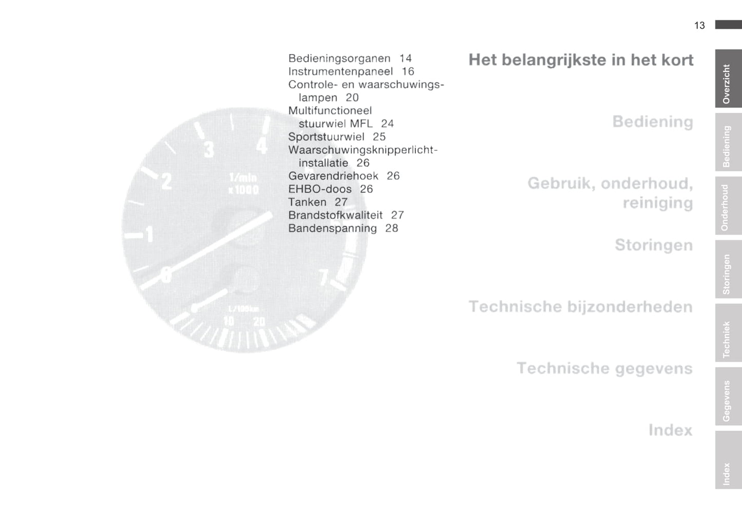 2000-2001 BMW X5 Bedienungsanleitung | Niederländisch