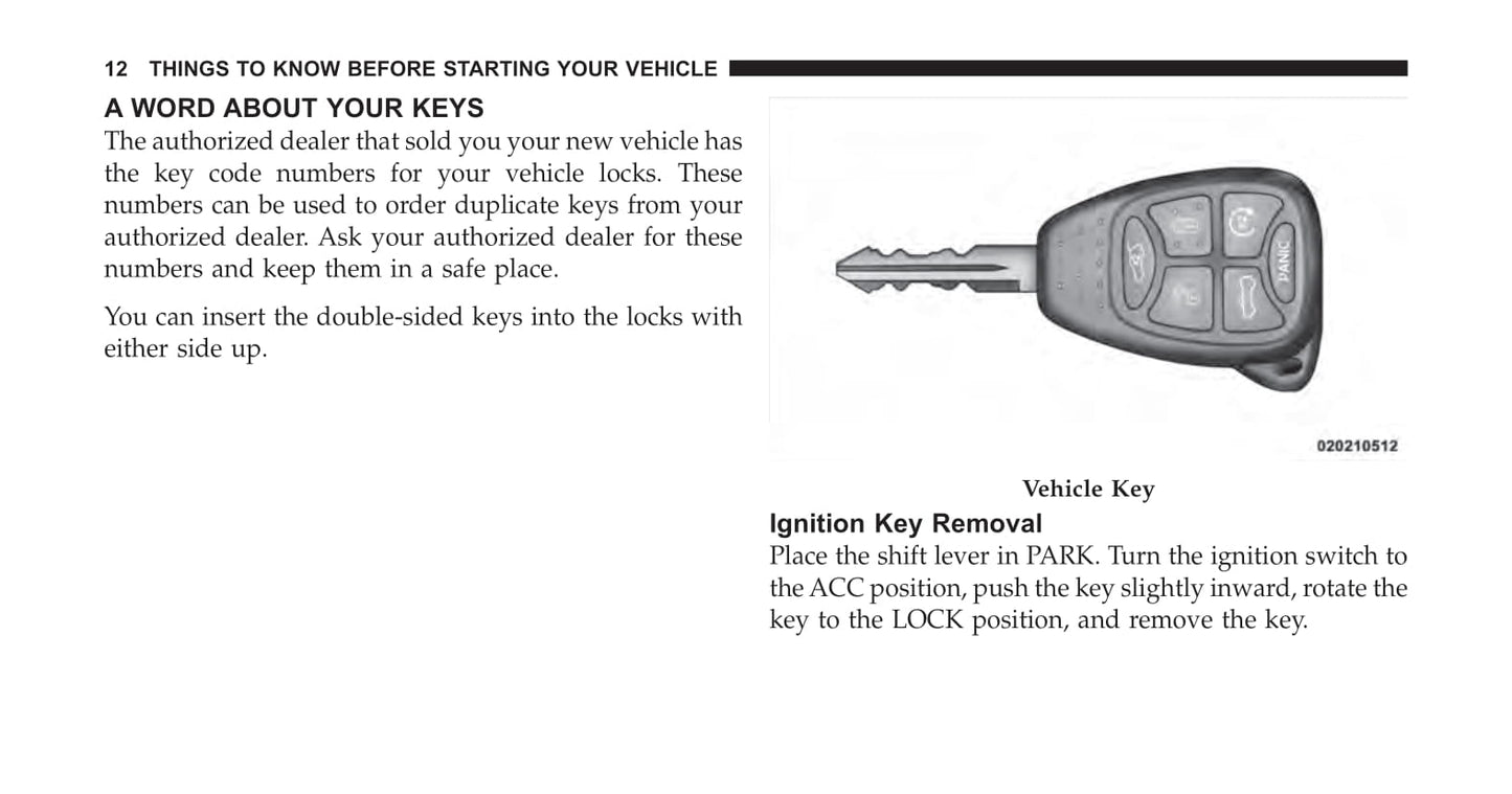 2007-2011 Chrysler Sebring Bedienungsanleitung | Englisch