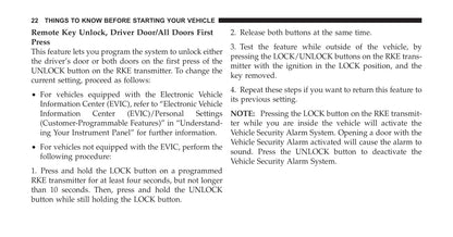 2007-2011 Chrysler Sebring Bedienungsanleitung | Englisch