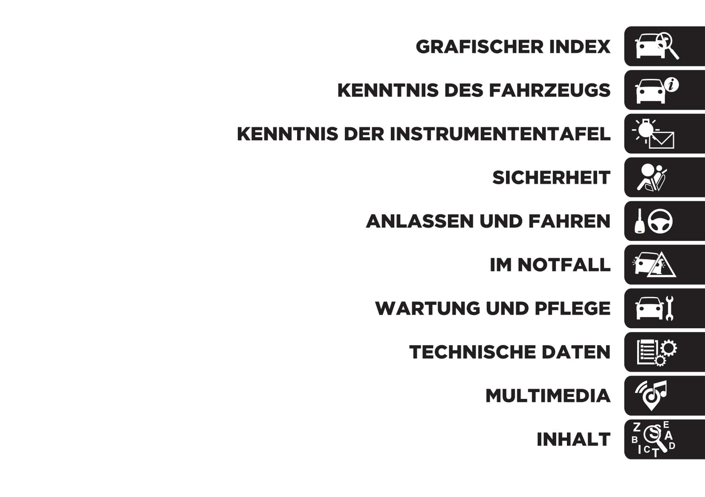 2020-2021 Jeep Renegade Owner's Manual | German