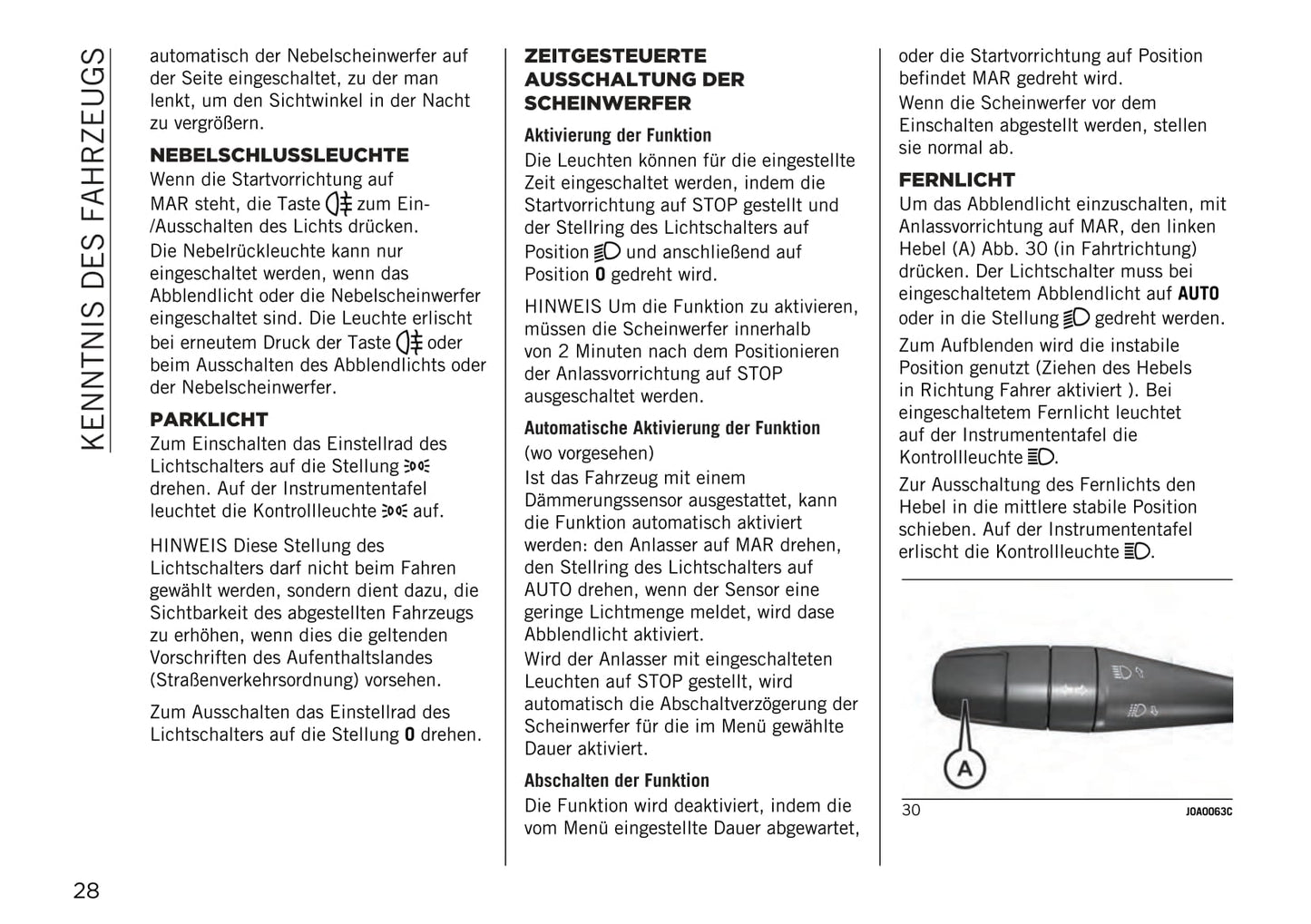 2020-2021 Jeep Renegade Owner's Manual | German