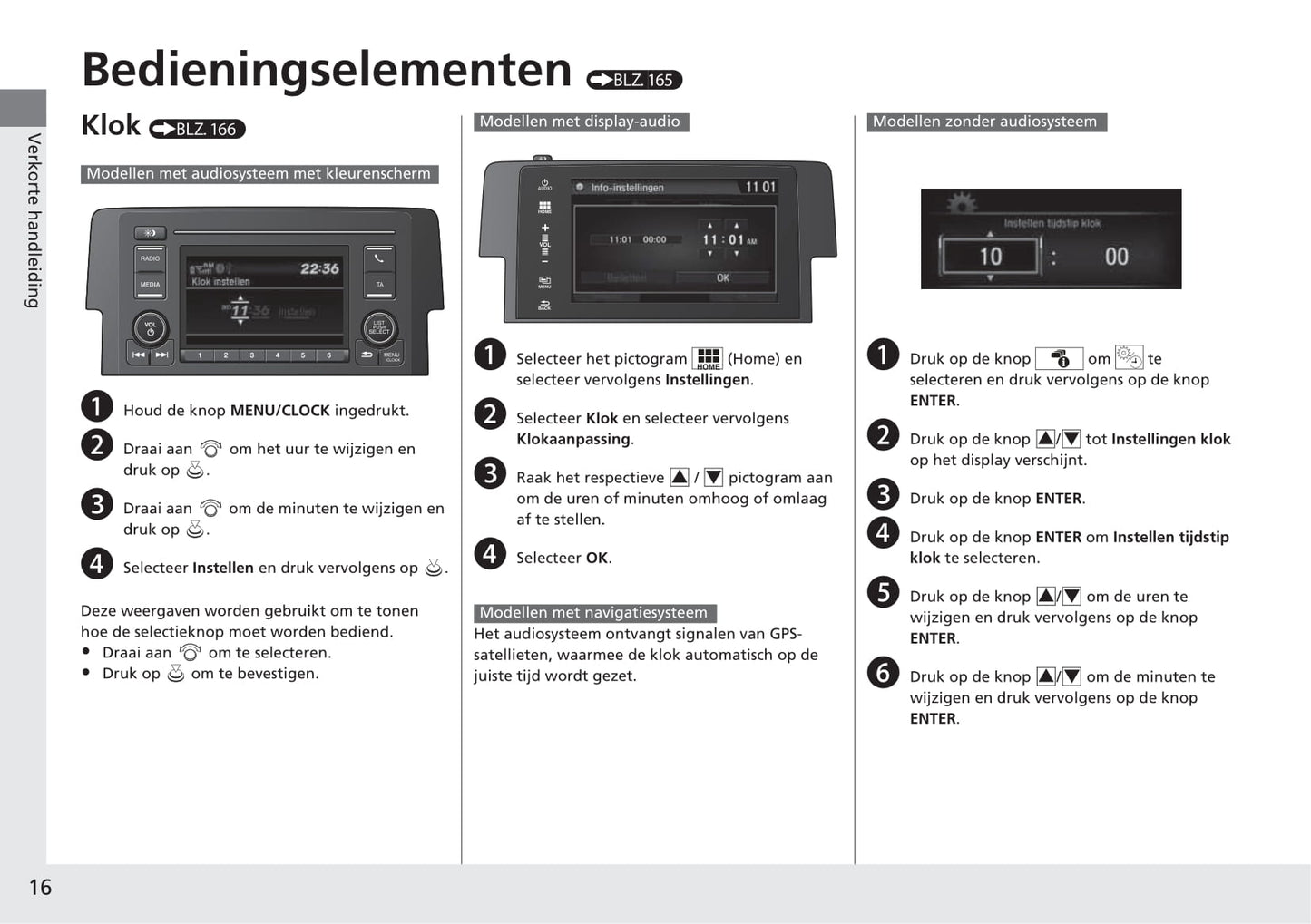 2018-2019 Honda Civic Hatchback Diesel Bedienungsanleitung | Niederländisch