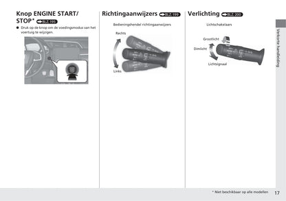 2018-2019 Honda Civic Hatchback Diesel Bedienungsanleitung | Niederländisch