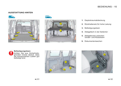 2011-2012 Citroën Berlingo First Owner's Manual | German