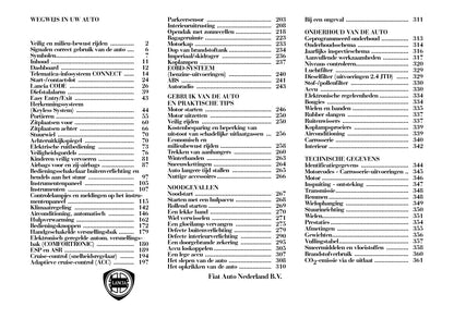 2002-2008 Lancia Thesis Manuel du propriétaire | Néerlandais