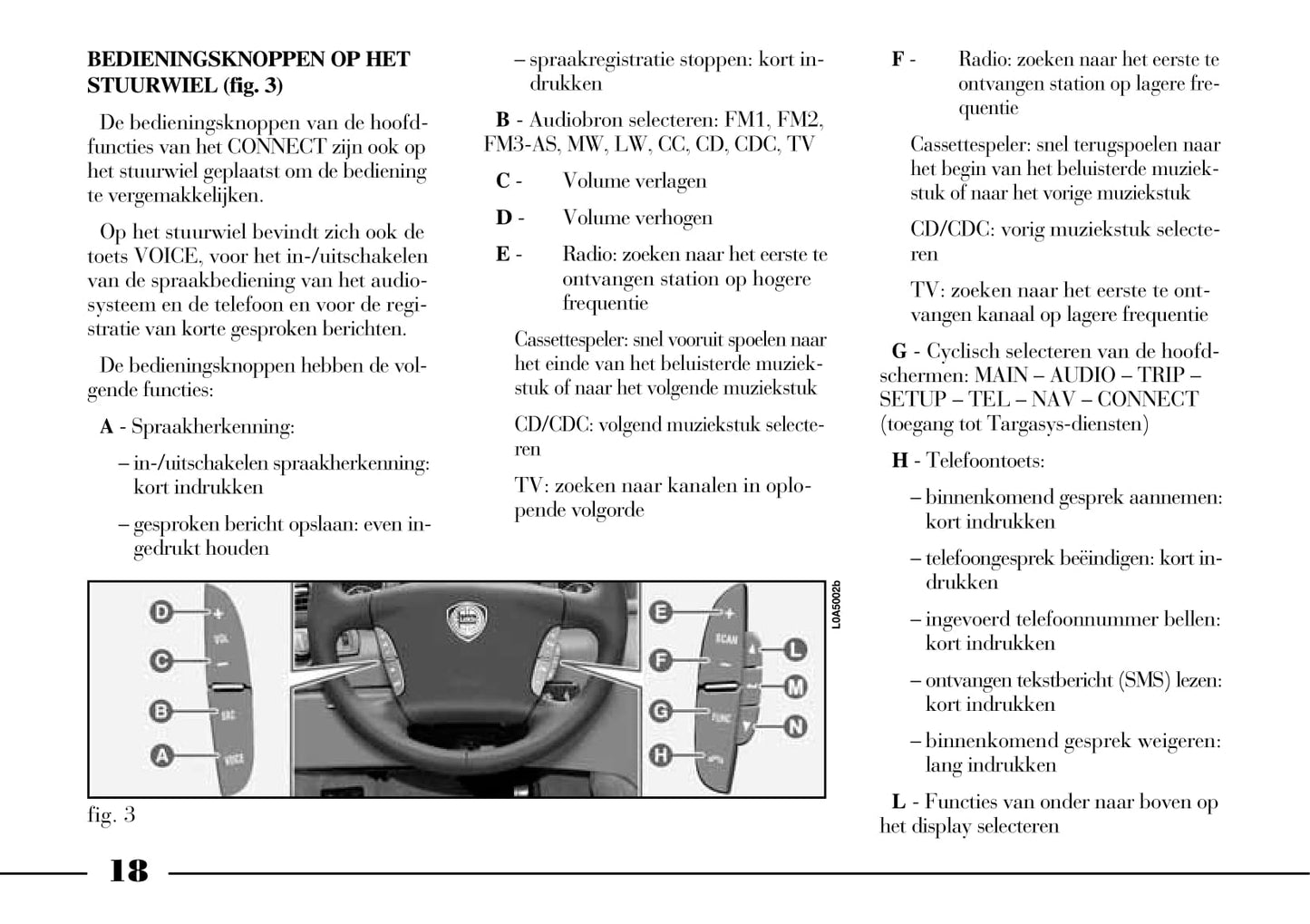 2002-2008 Lancia Thesis Manuel du propriétaire | Néerlandais