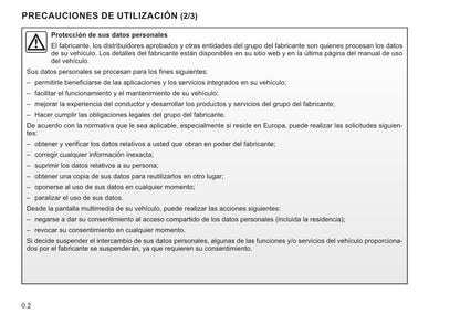 Renault Easy Connect - Sistemas Multimedia Instrucciones 2021 - 2023