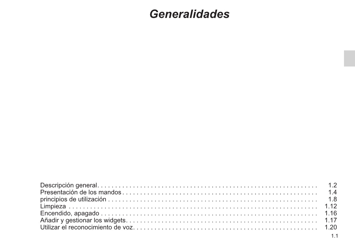 Renault Easy Connect - Sistemas Multimedia Instrucciones 2021 - 2023