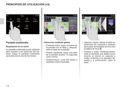 Renault Easy Connect - Sistemas Multimedia Instrucciones 2021 - 2023