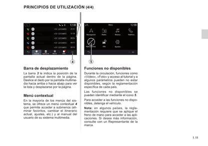 Renault Easy Connect - Sistemas Multimedia Instrucciones 2021 - 2023