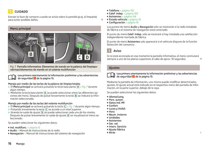 2012-2013 Skoda Superb Gebruikershandleiding | Spaans