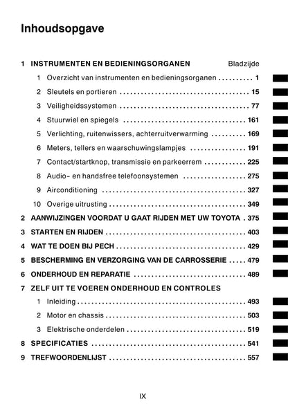 2011-2012 Toyota RAV4 Owner's Manual | Dutch