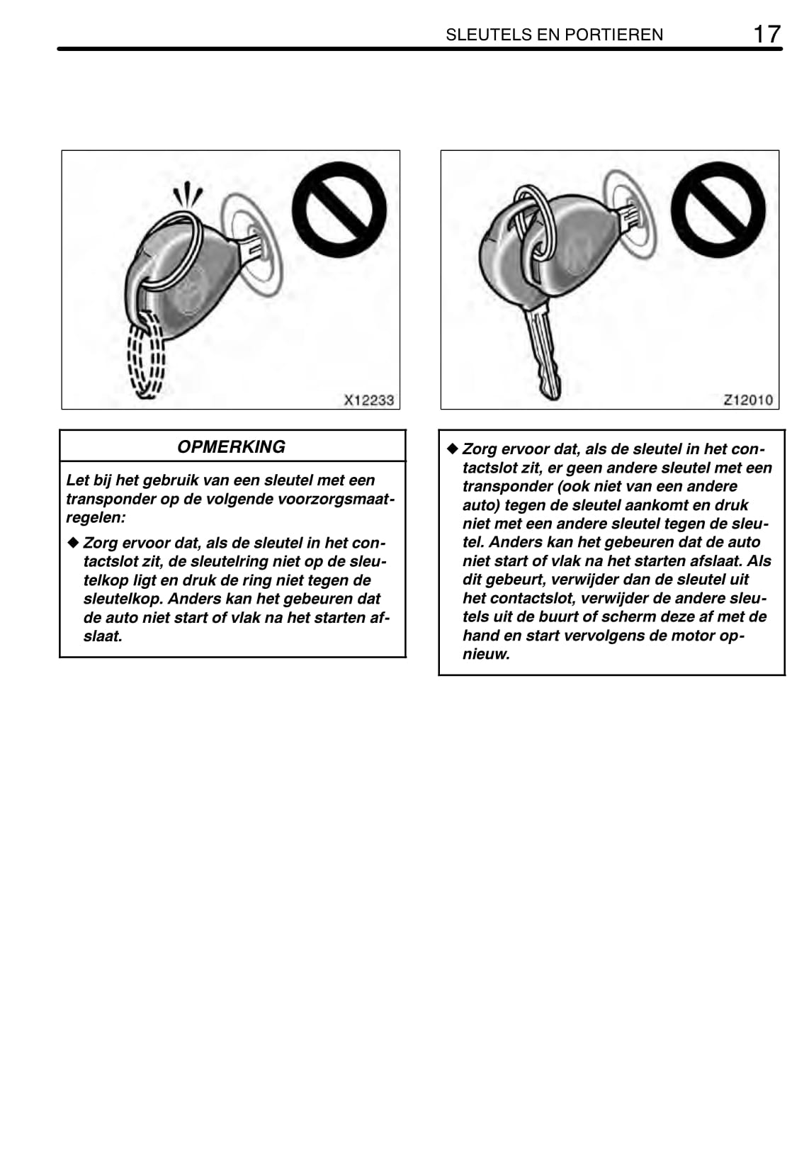 2011-2012 Toyota RAV4 Owner's Manual | Dutch