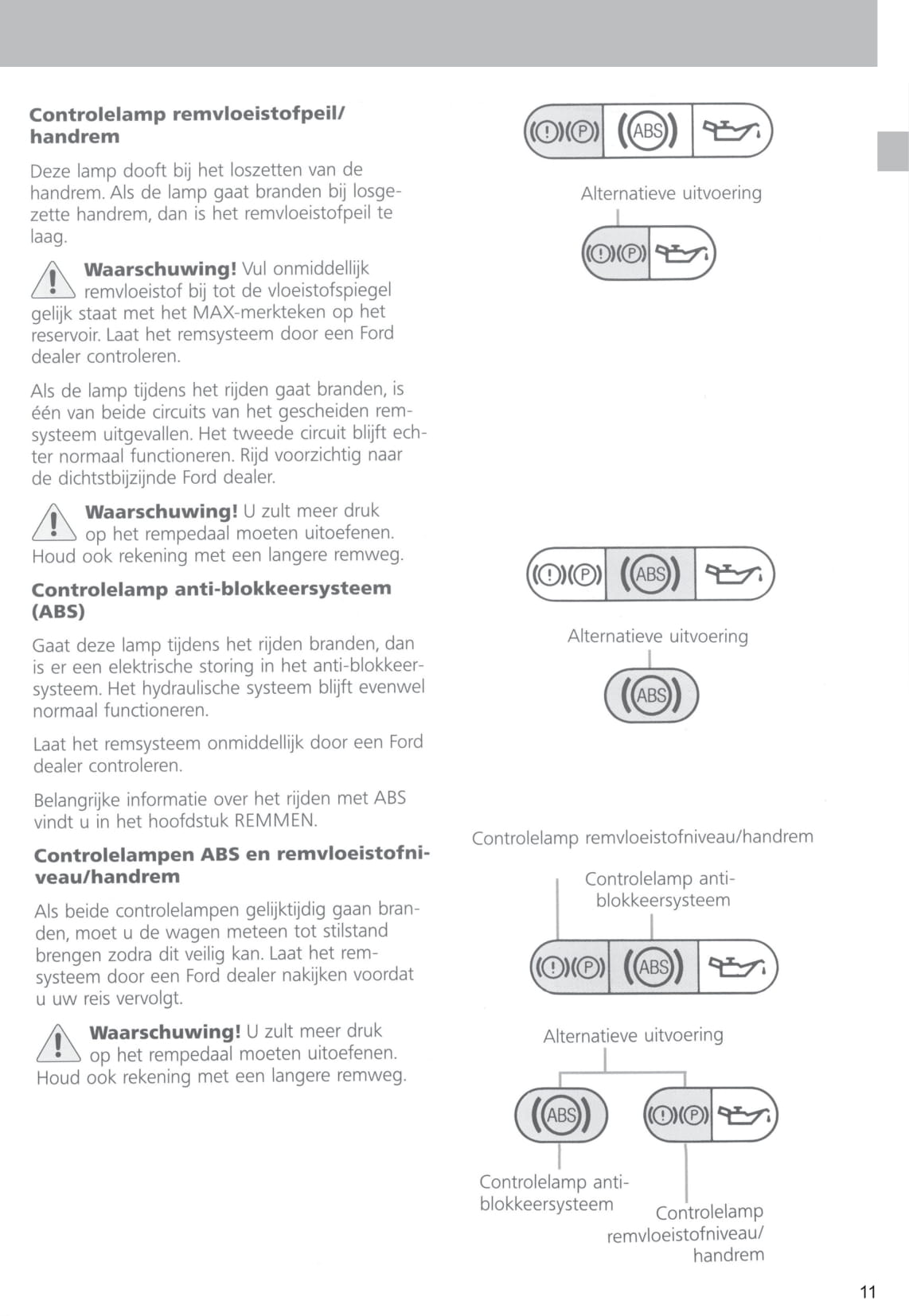 1996-1999 Ford Mondeo Gebruikershandleiding | Nederlands