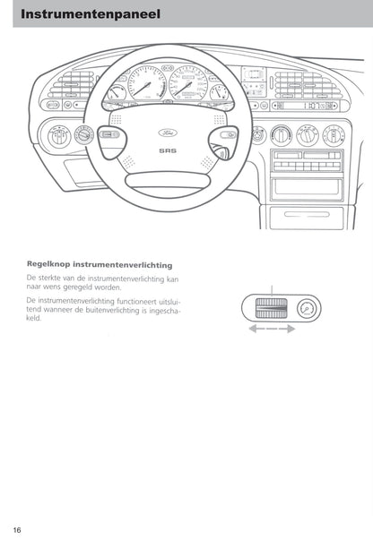 1996-1999 Ford Mondeo Gebruikershandleiding | Nederlands