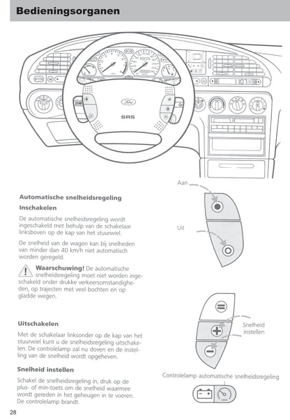 1996-1999 Ford Mondeo Gebruikershandleiding | Nederlands