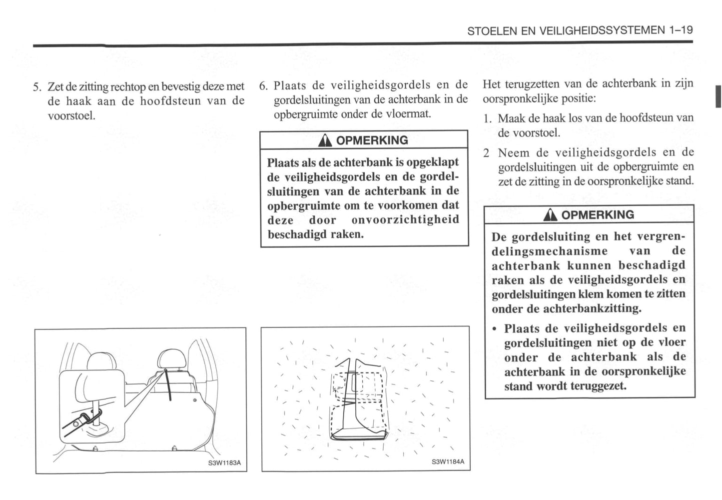 2002-2007 Daewoo Kalos Owner's Manual | Dutch