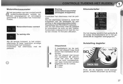 2008-2009 Peugeot 407/407 SW Owner's Manual | Dutch