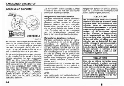 2012 Nissan Pixo Owner's Manual | Dutch