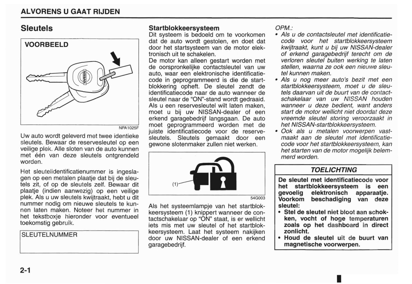 2012 Nissan Pixo Owner's Manual | Dutch