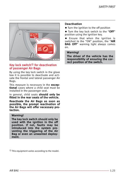 2003-2004 Seat Leon Owner's Manual | English