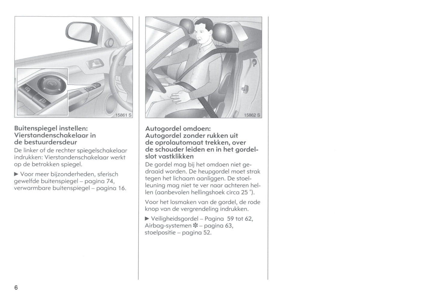 2004-2006 Opel Tigra Twin Top Owner's Manual | Dutch