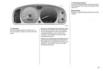 2003-2007 Opel Agila Manuel du propriétaire | Néerlandais