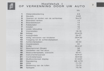 2000-2002 Citroën Xsara Gebruikershandleiding | Nederlands