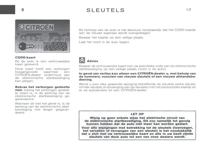 2000-2002 Citroën Xsara Gebruikershandleiding | Nederlands