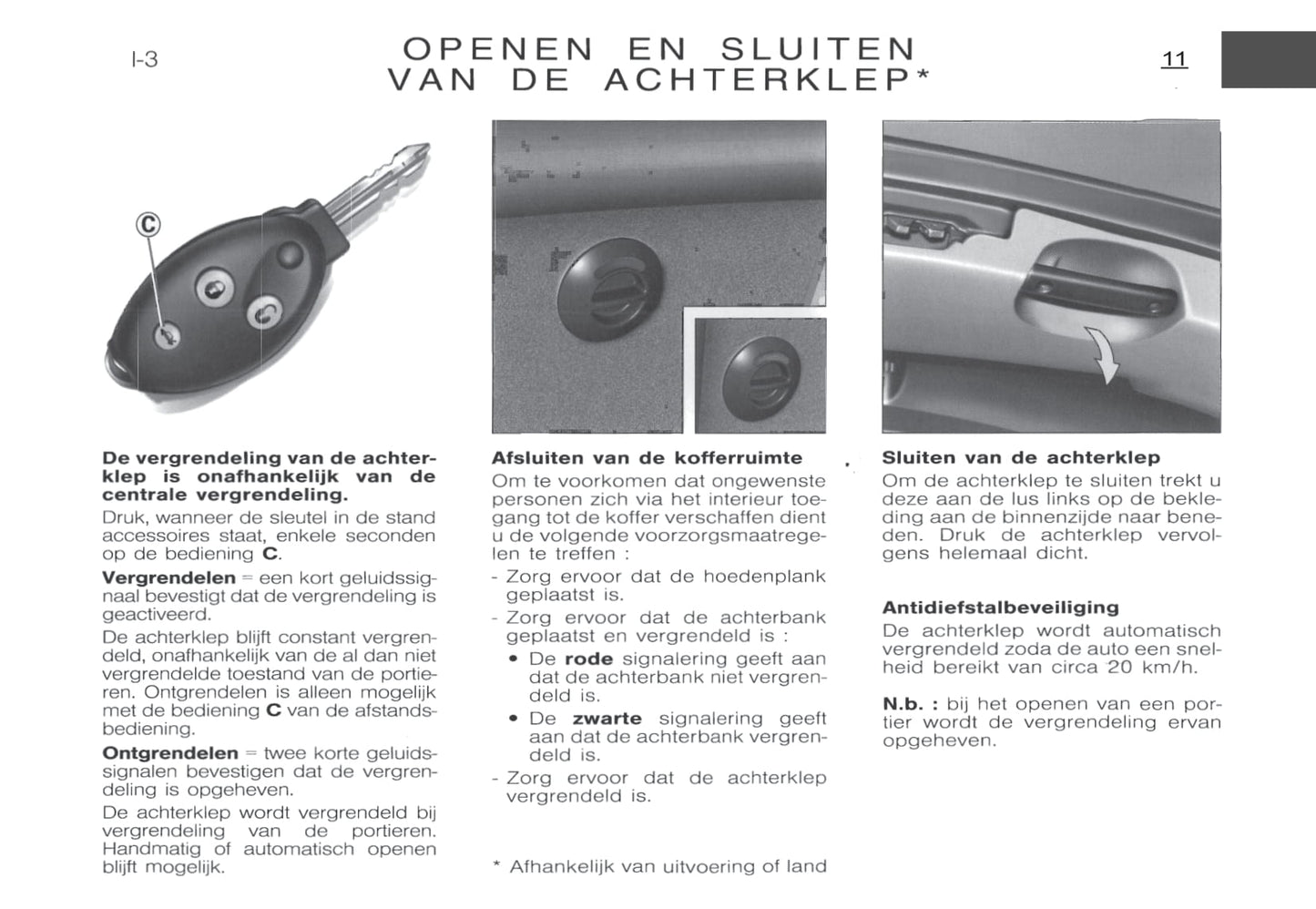 2000-2002 Citroën Xsara Gebruikershandleiding | Nederlands