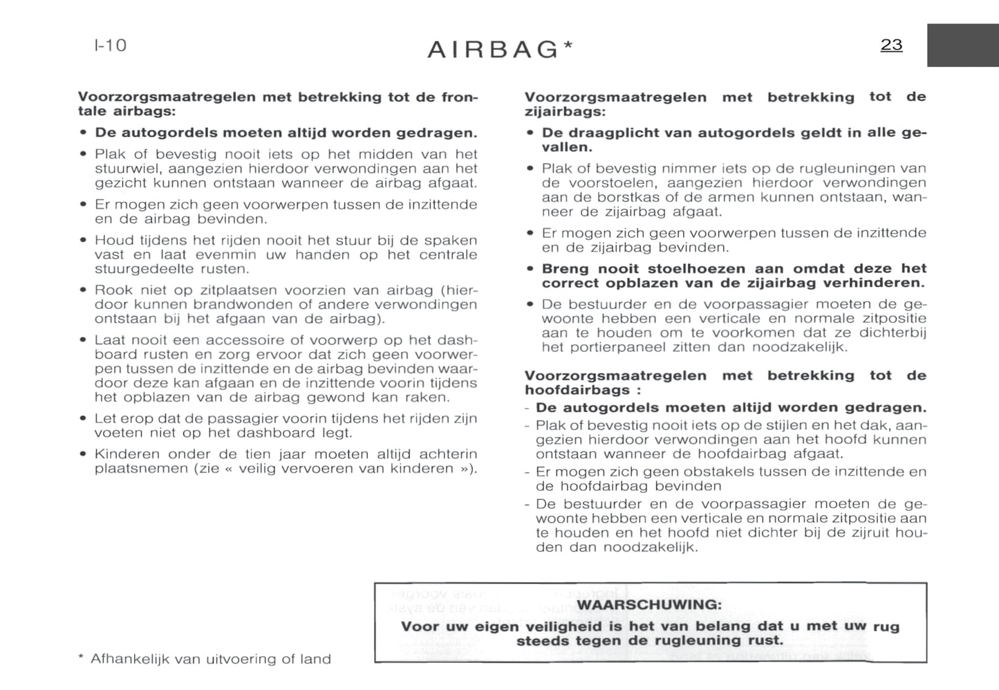 2000-2002 Citroën Xsara Gebruikershandleiding | Nederlands