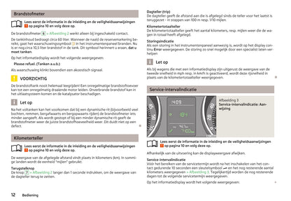 2012-2013 Skoda Superb Gebruikershandleiding | Nederlands