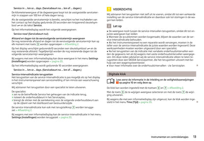 2012-2013 Skoda Superb Gebruikershandleiding | Nederlands