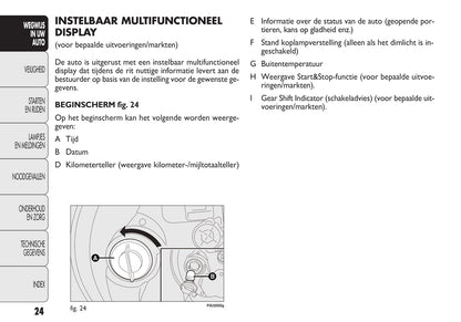 2009-2010 Fiat Punto Bedienungsanleitung | Niederländisch