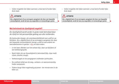 2013-2014 Seat Exeo ST Owner's Manual | Dutch