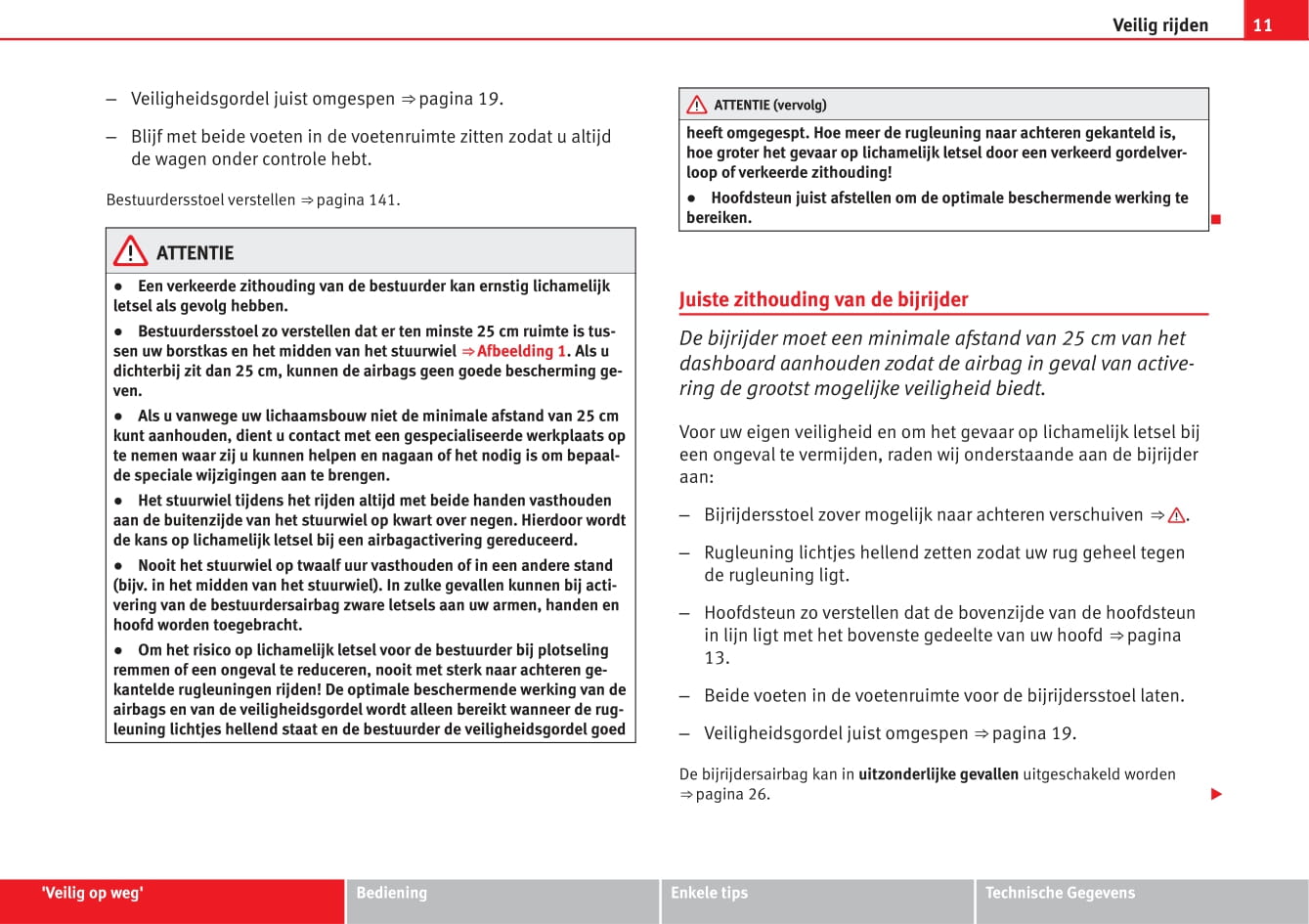 2013-2014 Seat Exeo ST Owner's Manual | Dutch