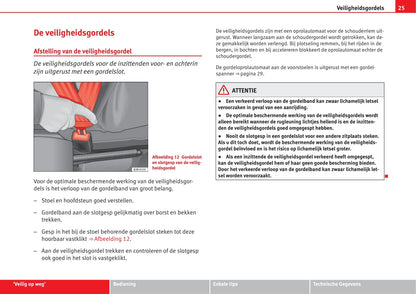 2013-2014 Seat Exeo ST Owner's Manual | Dutch