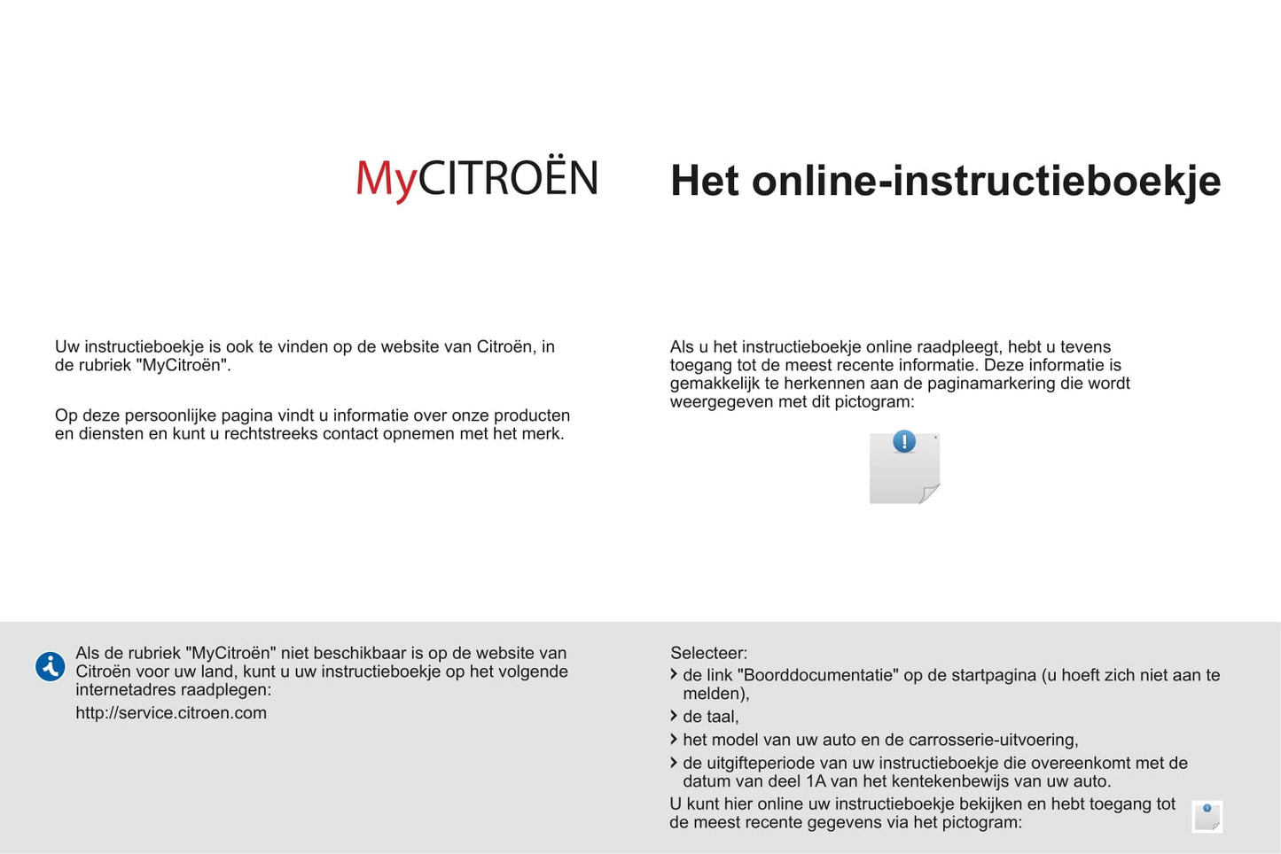 2014-2015 Citroën Berlingo Multispace Owner's Manual | Dutch