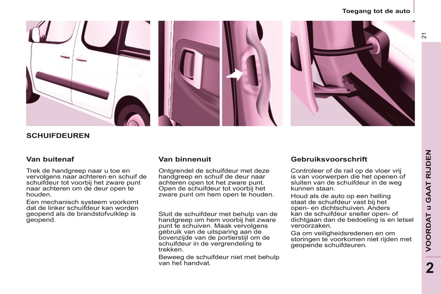 2014-2015 Citroën Berlingo Multispace Owner's Manual | Dutch