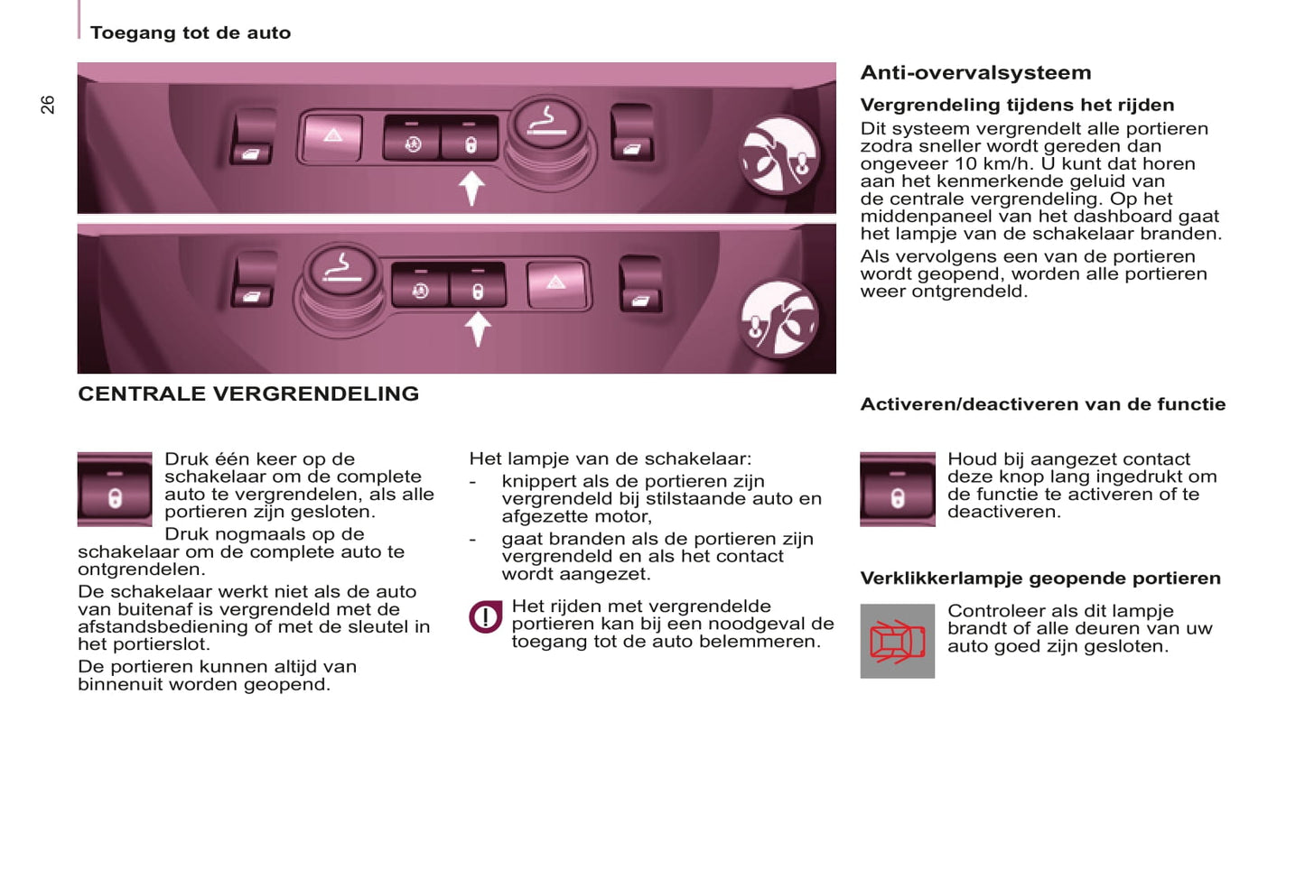 2014-2015 Citroën Berlingo Multispace Owner's Manual | Dutch